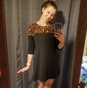 Cheetah Print Dress NWT Sleeves
